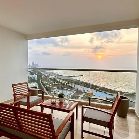 Cb1506 Frente Al Mar Con Vista Increible Apartamento *