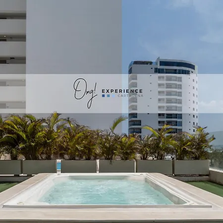 Apartamento Cb1506 Frente Al Mar Con Vista Increible Cartagena